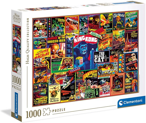 Clementoni (39602) - "Thriller Classics" - 1000 Teile Puzzle