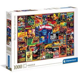 Clementoni (39602) - "Thriller Classics" - 1000 Teile Puzzle