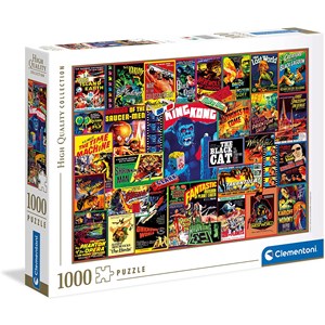 Clementoni (39602) - "Thriller Classics" - 1000 Teile Puzzle