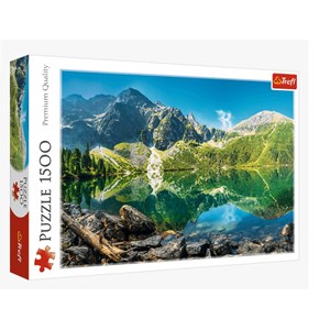 Trefl (26167) - "Morskie Oko Lake, Tatras, Poland" - 1500 Teile Puzzle