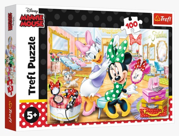 Trefl (16387) - "Minnie in Beauty" - 100 Teile Puzzle