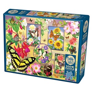 Cobble Hill (85062) - Rosiland Solomon: "Butterfly Magic" - 500 Teile Puzzle