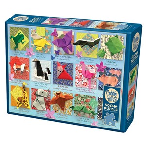 Cobble Hill (85083) - "Origami Animals" - 500 Teile Puzzle