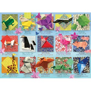 Cobble Hill (85083) - "Origami Animals" - 500 Teile Puzzle