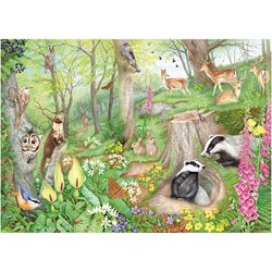 Falcon (11322) - Anne Searle: "Woodland Wildlife" - 1000 Teile Puzzle