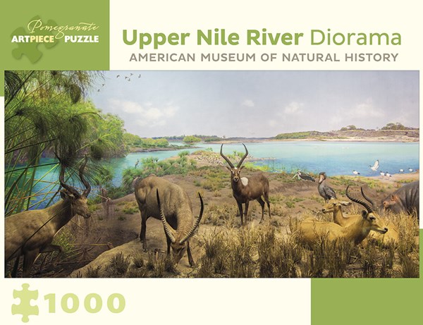 Pomegranate (AA957) - "Upper Nile River Diorama" - 1000 Teile Puzzle