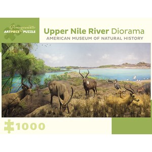 Pomegranate (AA957) - "Upper Nile River Diorama" - 1000 Teile Puzzle