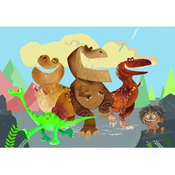 Ravensburger (07595) - "Arlo und Spot" - 12 Teile Puzzle