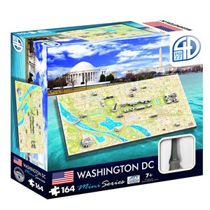 4D Cityscape (70006) - "4D Mini Washington D.C." - 164 Teile Puzzle