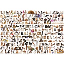 Eurographics (8220-0581) - "Hunde" - 2000 Teile Puzzle