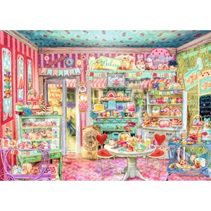 Ravensburger (19599) - Aimee Stewart: "The Candy Shop" - 1000 Teile Puzzle