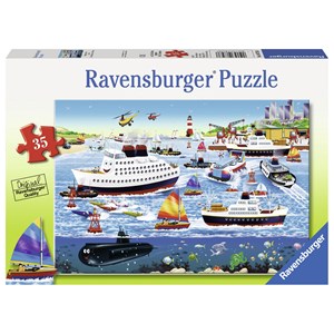 Ravensburger (08793) - "Happy Harbor" - 35 Teile Puzzle