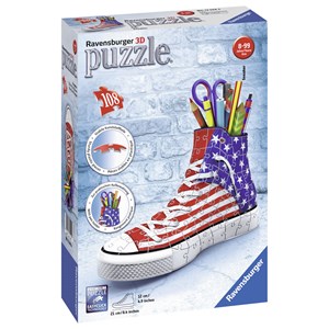 Ravensburger (12549) - "Sneaker American Style" - 108 Teile Puzzle