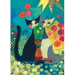 Heye (29616) - Rosina Wachtmeister: "Blumenbeet" - 1000 Teile Puzzle