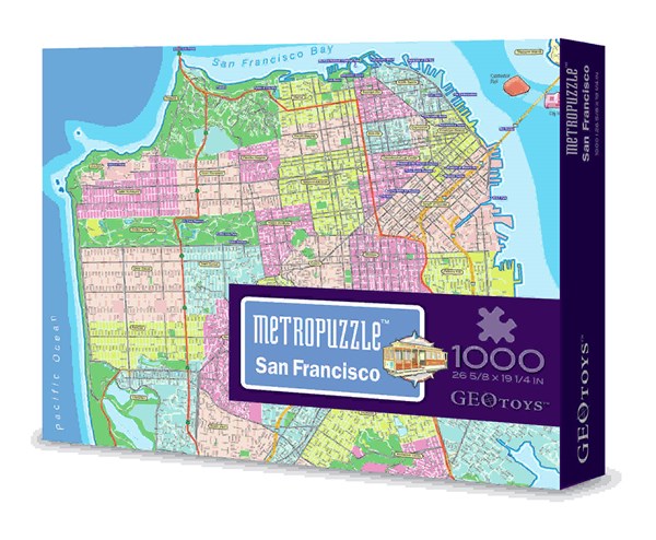 Geo Toys (GEO 214) - "San Francisco Mypuzzle" - 1000 Teile Puzzle