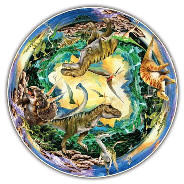 A Broader View (382) - "Prehistoric World" - 500 Teile Puzzle