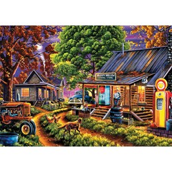 Buffalo Games (2534) - Geno Peoples: "The General Store" - 300 Teile Puzzle