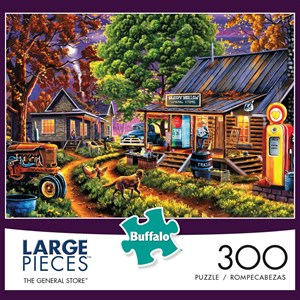 Buffalo Games (2534) - Geno Peoples: "The General Store" - 300 Teile Puzzle