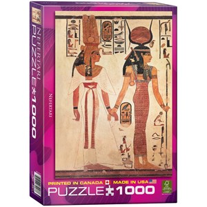 Eurographics (6000-5097) - "Ägypten, Nefertari, geführt von Isis" - 1000 Teile Puzzle