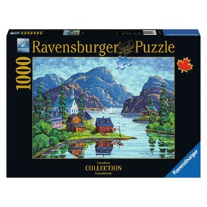 Ravensburger (19542) - "The Saguenay Fjord" - 1000 Teile Puzzle