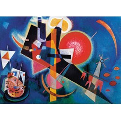 Eurographics (6000-1897) - Vassily Kandinsky: "Im Blau" - 1000 Teile Puzzle