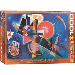 Eurographics (6000-1897) - Vassily Kandinsky: "Im Blau" - 1000 Teile Puzzle