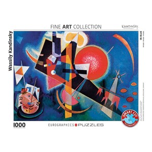Eurographics (6000-1897) - Vassily Kandinsky: "Im Blau" - 1000 Teile Puzzle