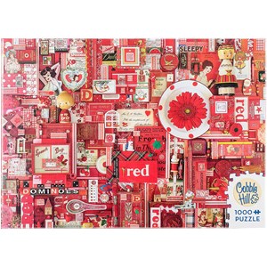 Cobble Hill (51861) - Shelley Davies: "Rot" - 1000 Teile Puzzle
