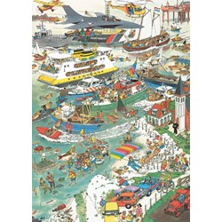 Jumbo (19000) - Jan van Haasteren: "Anniversary Gift Box" - 1000 Teile Puzzle