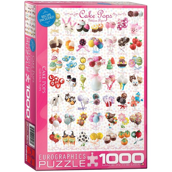Eurographics (6000-0518) - "Süßigkeiten" - 1000 Teile Puzzle