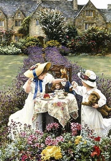 Anatolian (PER3292) - "Teatime at Garden" - 260 Teile Puzzle
