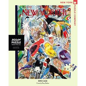 New York Puzzle Co (NPZNY1716) - "Vogelkäfig" - 1000 Teile Puzzle