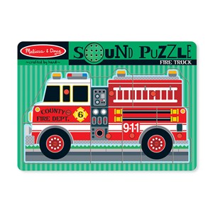 Melissa and Doug (731) - "Fire Truck" - 8 Teile Puzzle