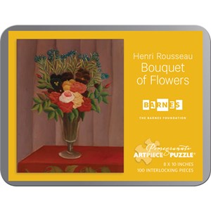 Pomegranate (AA812) - Henri Rousseau: "Blumestrauss in der Vase" - 100 Teile Puzzle