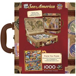 MasterPieces (71661) - Kate Ward Thacker: "See America" - 1000 Teile Puzzle