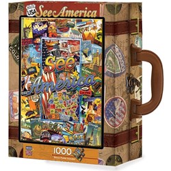 MasterPieces (71661) - Kate Ward Thacker: "See America" - 1000 Teile Puzzle
