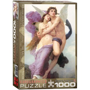 Eurographics (6000-0019) - William-Adolphe Bouguereau: "Die Entführung der Psyche" - 1000 Teile Puzzle