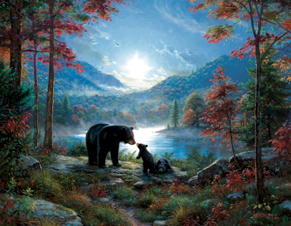 SunsOut (52966) - Mark Keathley: "Bedtime Kisses" - 1000 Teile Puzzle