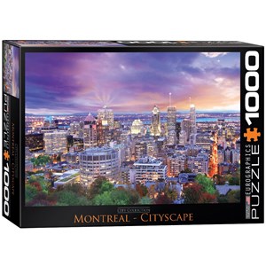 Eurographics (6000-0737) - "Montreal" - 1000 Teile Puzzle