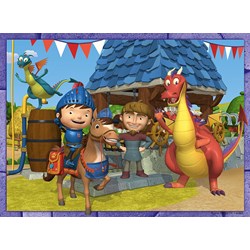 Ravensburger (07309) - "Mike the Knight" - 12 16 20 24 Teile Puzzle