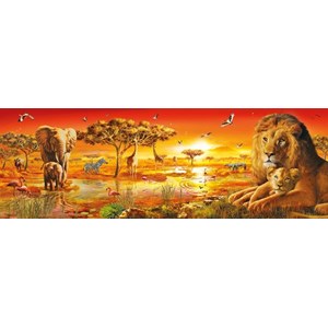 Clementoni (39259) - "African Savannah" - 1000 Teile Puzzle