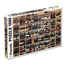 Piatnik (535741) - "Weinregal" - 1000 Teile Puzzle