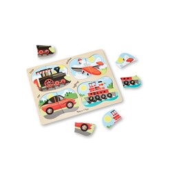 Melissa and Doug (9865) - "Vehicles" - 16 Teile Puzzle