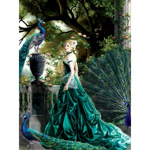 SunsOut (67627) - Nene Thomas: "Emerald Hawthorne" - 1000 Teile Puzzle