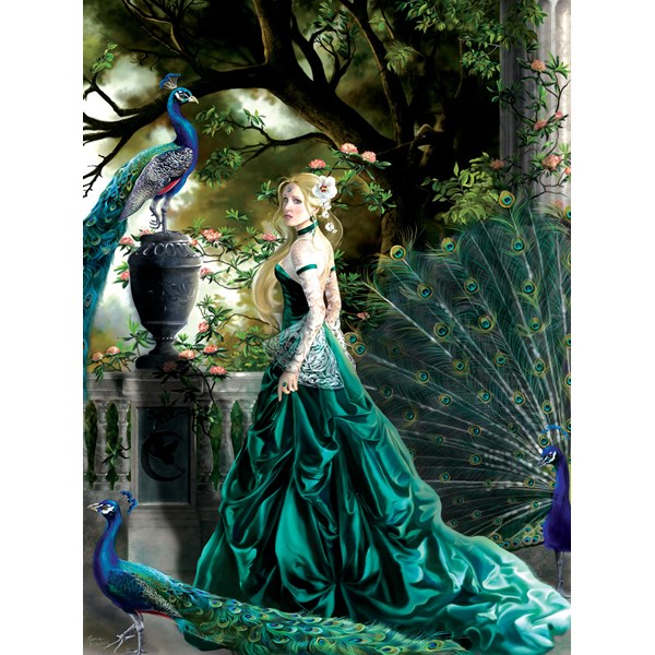 SunsOut (67627) - Nene Thomas: "Emerald Hawthorne" - 1000 Teile Puzzle