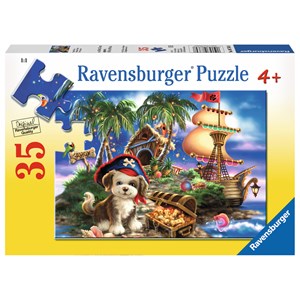 Ravensburger (08764) - Dona Gelsinger: "Puppy Pirate" - 35 Teile Puzzle