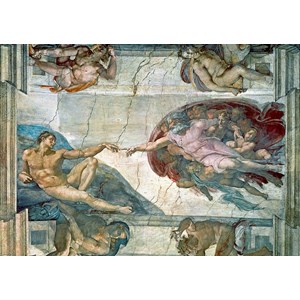 Trefl (10293) - Michelangelo: "Creation of Adam" - 1000 Teile Puzzle