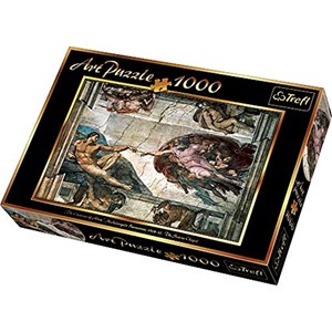 Trefl (10293) - Michelangelo: "Creation of Adam" - 1000 Teile Puzzle