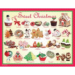 Eurographics (8104-0433) - "Weihnachtskeksen" - 100 Teile Puzzle