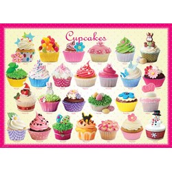 Eurographics (8300-0519) - "Cupcakes" - 300 Teile Puzzle